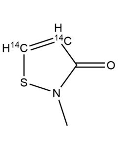 2-Methyl-3(2H)-isothiazolone, [4,5-14C]-
