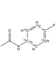 4-Fluoroacetanilide, [benzene-14C(U)]-