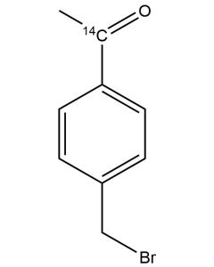 4-(-Bromomethyl) acetophenone, [carbonyl-14C]-