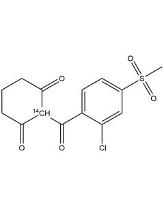 Sulcotrione, [cyclohexanedione-2-14C]-