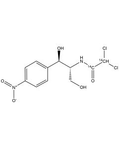 D-threo-Chloramphenicol, [dichloroacetyl-1,2-14C]-