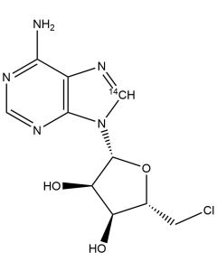 5'-Chloro-5'-deoxyadenosine, [8-14C]-