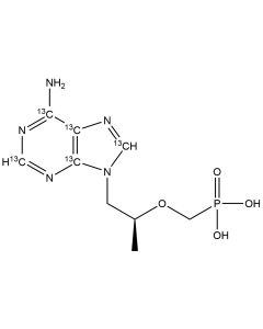 Tenofovir, [adenine-13C(U)]-