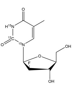 L-FMAU, [2-13C, 1,3-15N]-