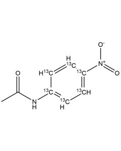 4-Nitroacetanilide, [13C6]-