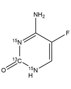 5-Fluorocytosine, [2-13C, 1,3-15N2]-