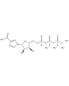 Ribavirin 5'-triphosphate, tetraammonium salt, [3H]-