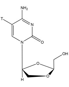 L-ß-Dioxolane cytosine, [5-3H]-