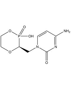 1-[((S)-2-Hydroxy-2-oxo-1,4,2-dioxaphosphorinan-yl)methyl]cytosine,[3H]-