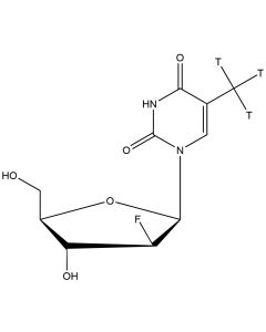 1-(2-Deoxy-2-fluoro-ß-D-arabinofuranosyl)-5-methyluracil, [methyl-3H(N)]-
