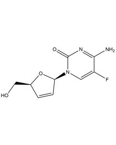 2',3'-Didehydro-2',3'-dideoxy-5-fluoro-D-cytidine, [3H]-