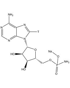 Adenosine-5'-monophosphoramidate, sodium salt, [8-3H]-