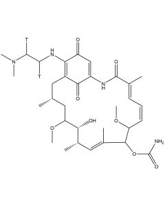 17-Dimethylaminoethylamino-17-demethoxygeldanamycin, [dimethylaminoethylamino-3H]-