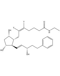Bimatoprost, [hept-5-enoyl-5,6-3H(N)]-