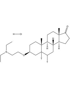 (2-Diethylaminoethoxy)androstan-14-one, [5,6-3H]-