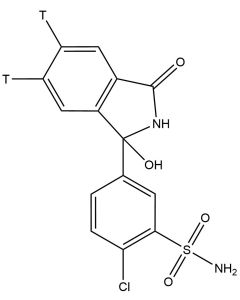 Chlorthalidone, [phthalimidine-5,6-3H]-