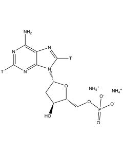 2'-Deoxyadenosine 5'-monophosphate, diammonium salt, [2,8-3H]-