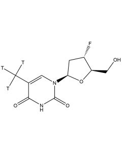 3'-Deoxy-3'-fluorothymidine, [methyl-3H]-