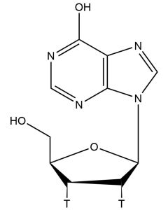 2',3'-Dideoxyinosine, [2',3'-3H(N)]-
